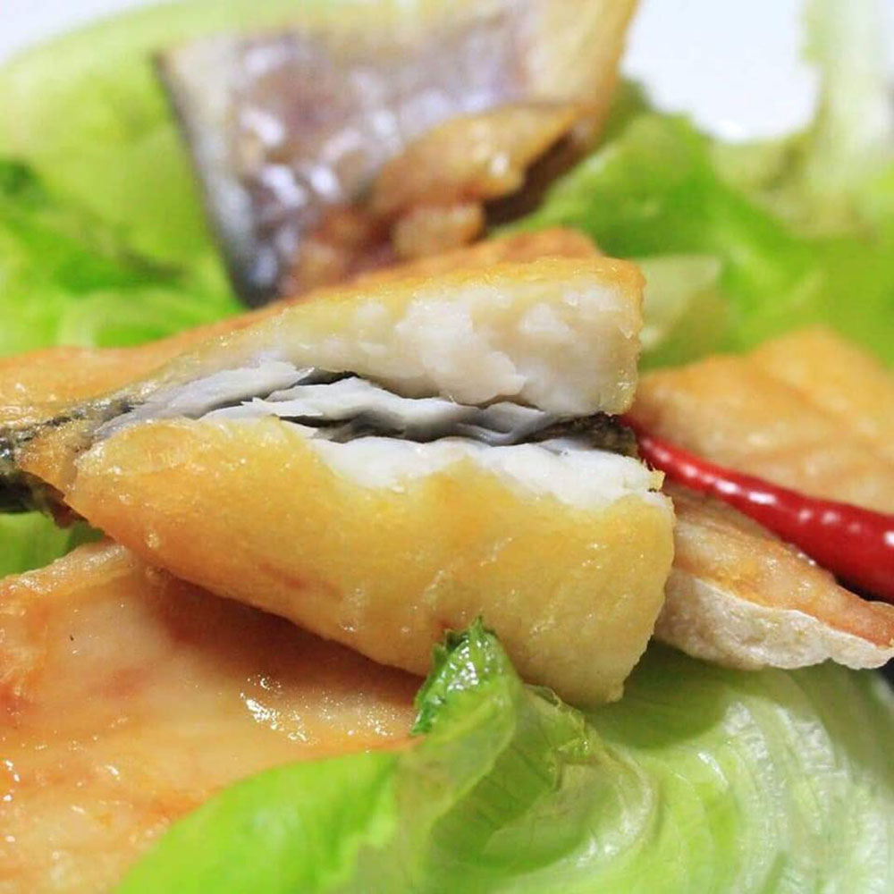 Cá dứa một nắng chiên