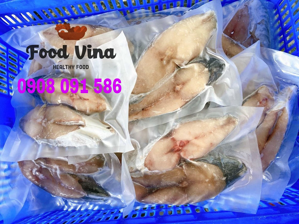 Cá thu một nắng đóng gói hút chân không