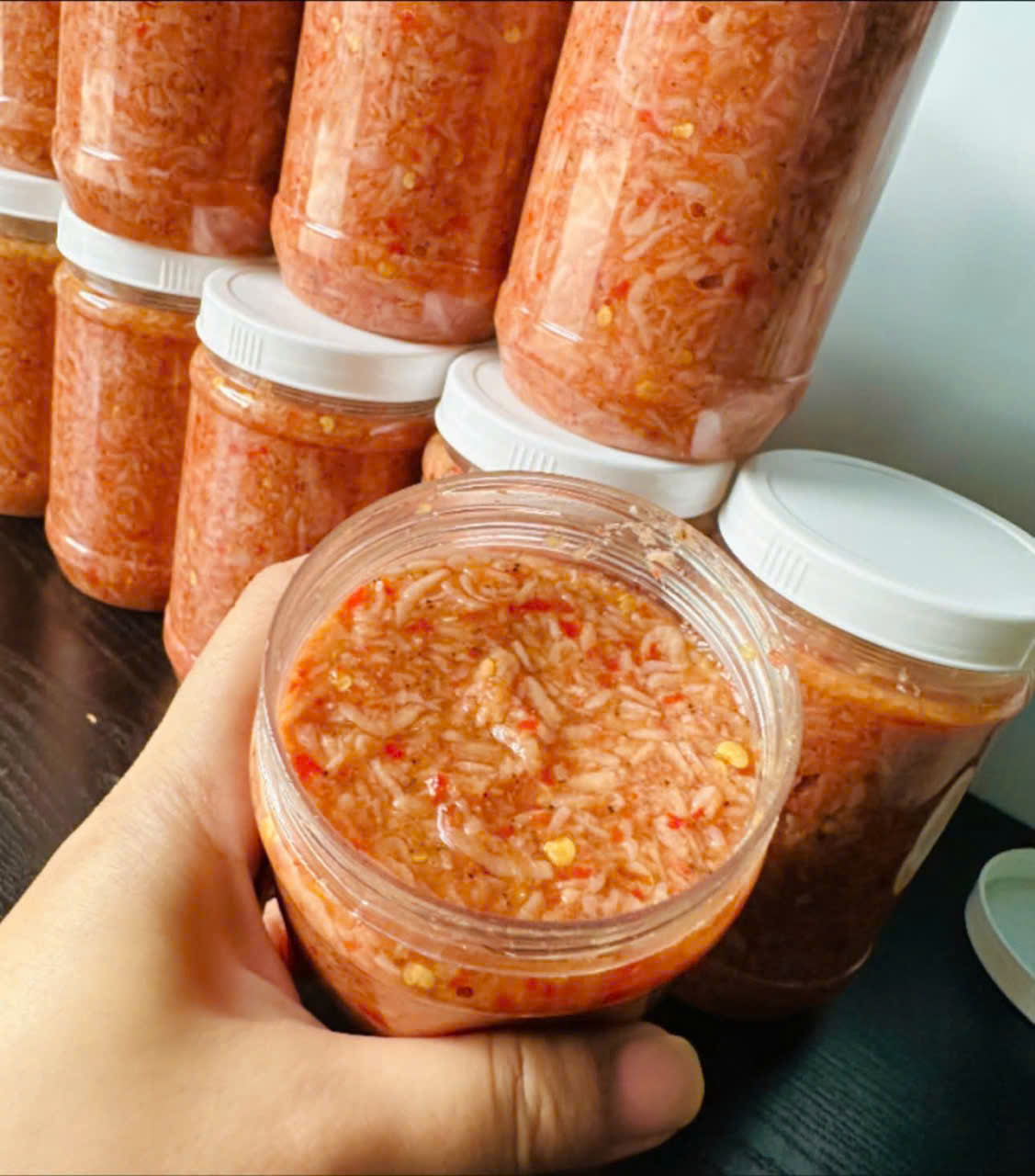 Mắm ruốc nhà làm